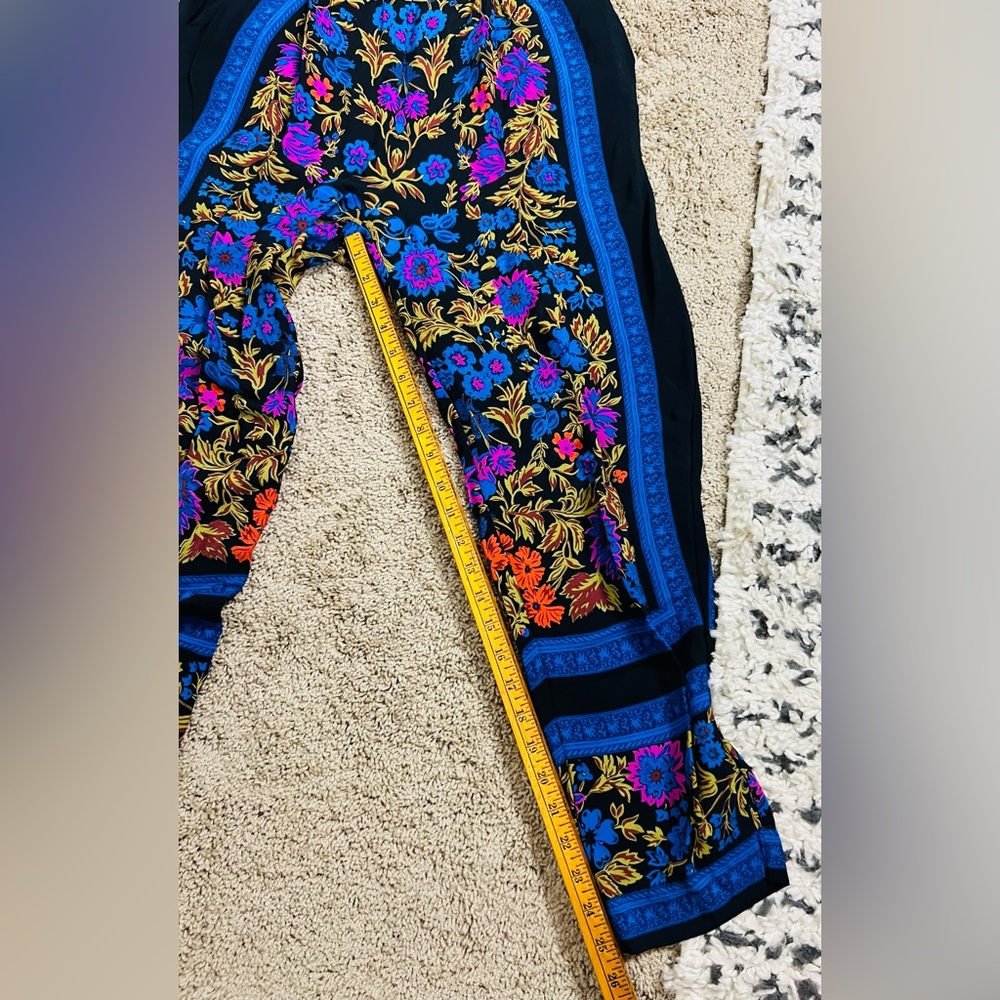 Anthropologie ETT:TWA Scarf Print Jumpsuit – Size 6 - Picture 12 of 16